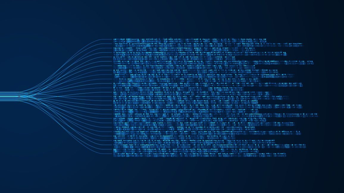 نمایش معماری Transformer در هوش مصنوعی شامل Encoder، Decoder، Self-Attention و پردازش زبان طبیعی